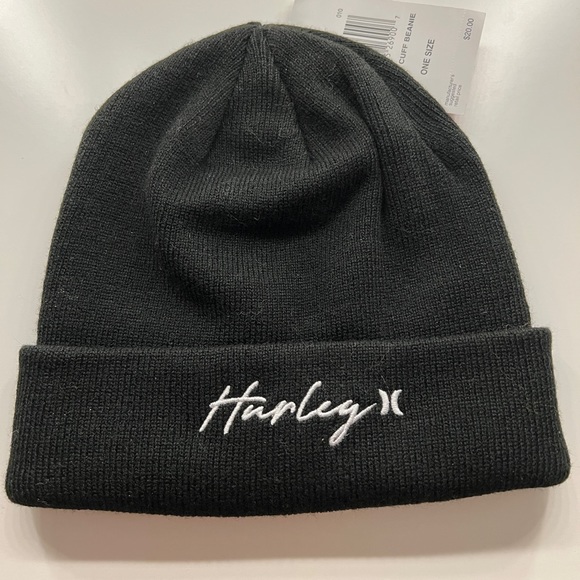 Hurley Script Cuff Beanie - Picture 2 of 8